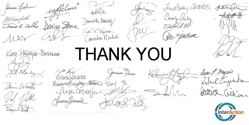 InterActionOrg's tweet photo. This #givingseason, we’re giving thanks to our 191 members who tackle the most pressing #globaldev and #humanitarian challenges. #asimplethankyou https://t.co/1fR7SVObS8