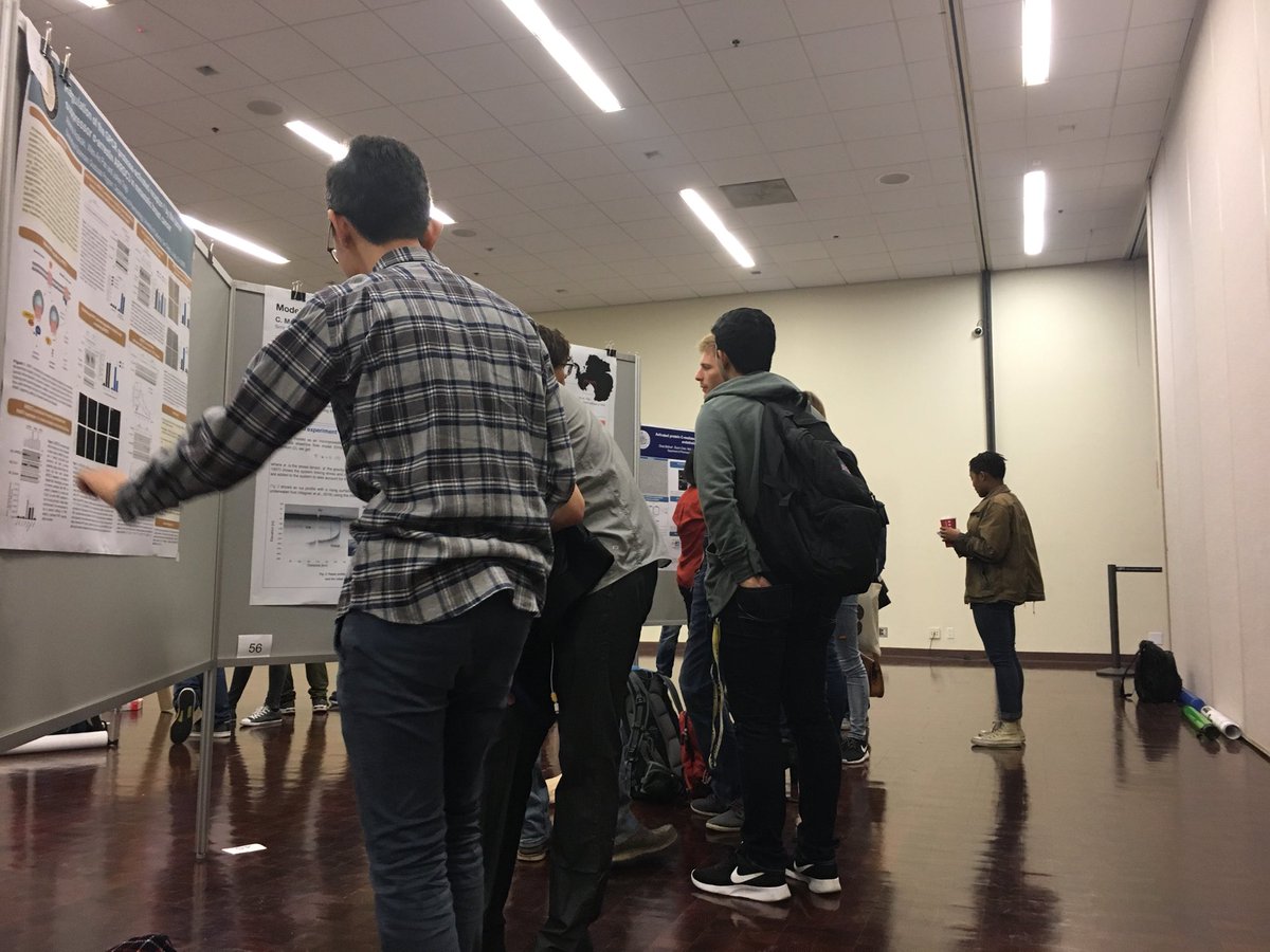UCSDPDA's tweet photo. Final moments of the #UCSDPostdocSymposium poster session! Pop over and check out your colleagues groundbreaking work! #scicomm https://t.co/pG8O8tTRvH
