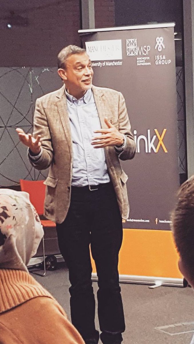 Thank you to Prof Aneez Email from <a href="/FBMH_UoM/">UoM Biology, Medicine and Health</a> for joining us for the 2nd year in chairing 'Antibiotic Resistance: The End of Modern Medicine tonight, and sharing the view from his wealth of experience in Primary Care!
#AntibioticResistance #KeepAntibioticsWorking