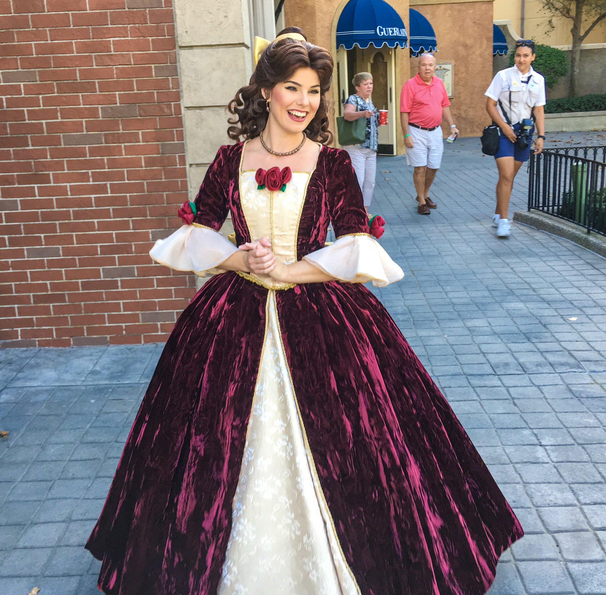 belle christmas dress