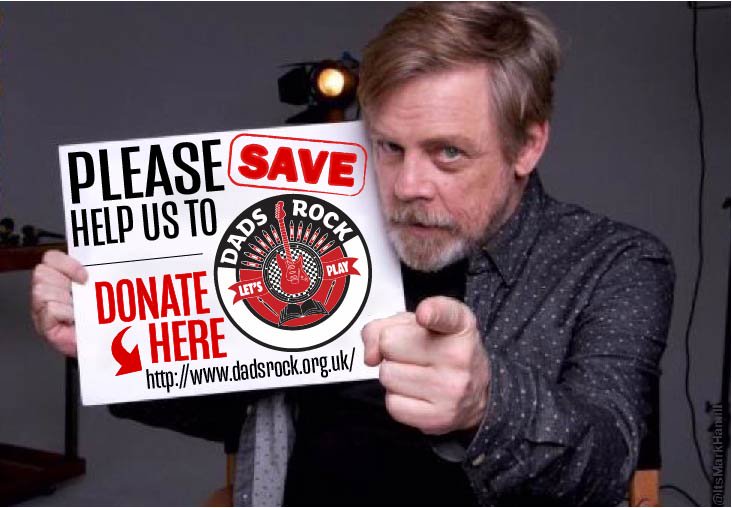 DadsRockOrg's tweet photo. Hey #ICYMI Great to see @HamillHimself help us out with a wee message, and he wanted to talk about tricky his father/son relationship! 🤣 #waitfor8 #iamyourfather #savedadsrock  https://t.co/Jk8q1hTOLJ https://t.co/oKOAx20bHu