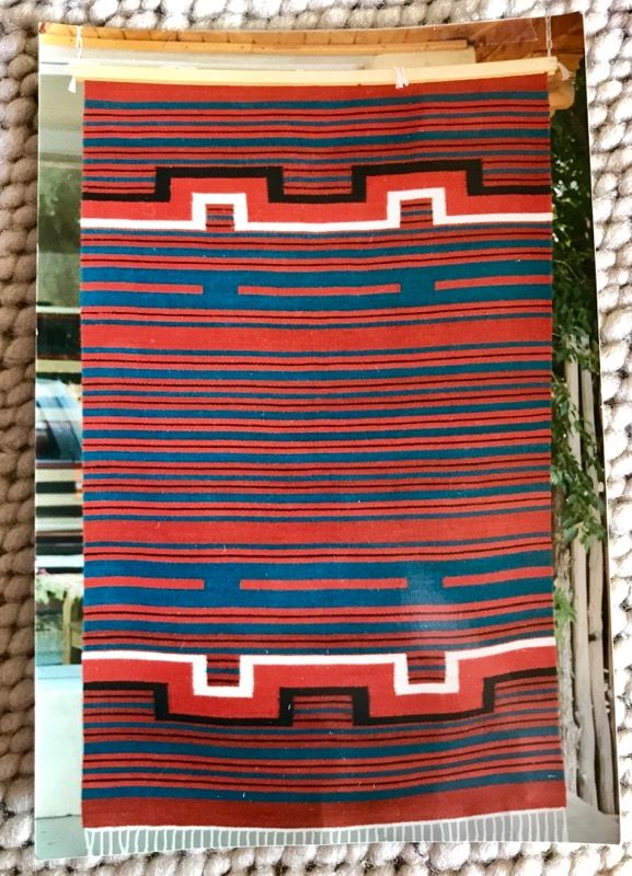 Your #DailyDoseofInspiration! Handwoven rug, Weaving Southwest Designs, hand-dyed wool. Visit our blog for more! buff.ly/2j0WHJj