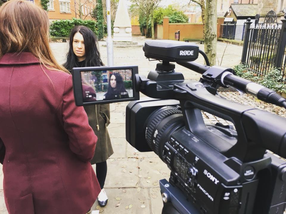 BeccaPhillipson's tweet photo. Thanks to PJB productions #filming #Manchester #acting #coldwinterweather #wasfreezing https://t.co/ubL7Yo7jss