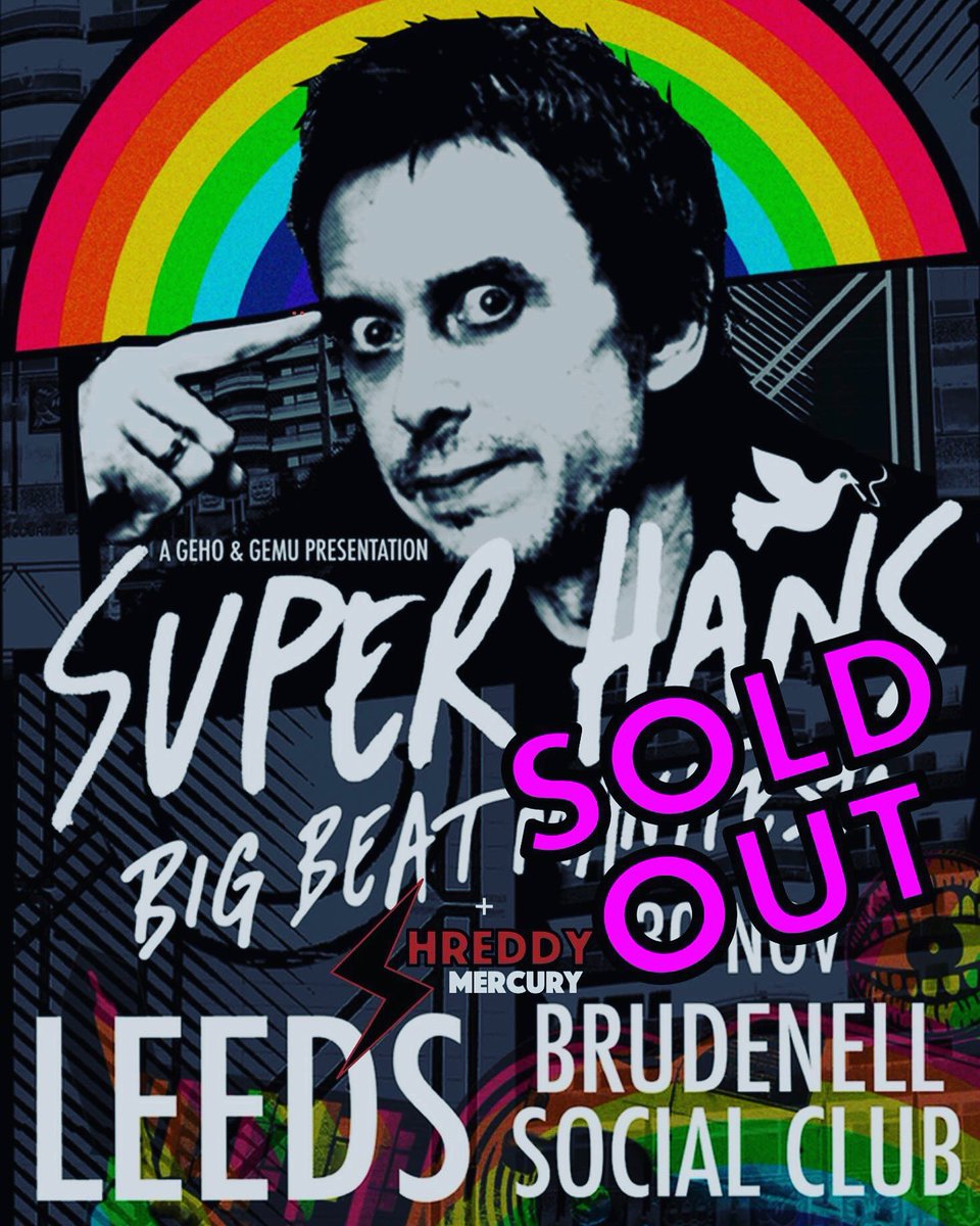 Just one more sleep to go until #SuperHans <a href="/RealMattKing/">MATT KING</a> hits Leeds for the SOLD OUT zone at <a href="/Nath_Brudenell/">Nath Brudenell</a>