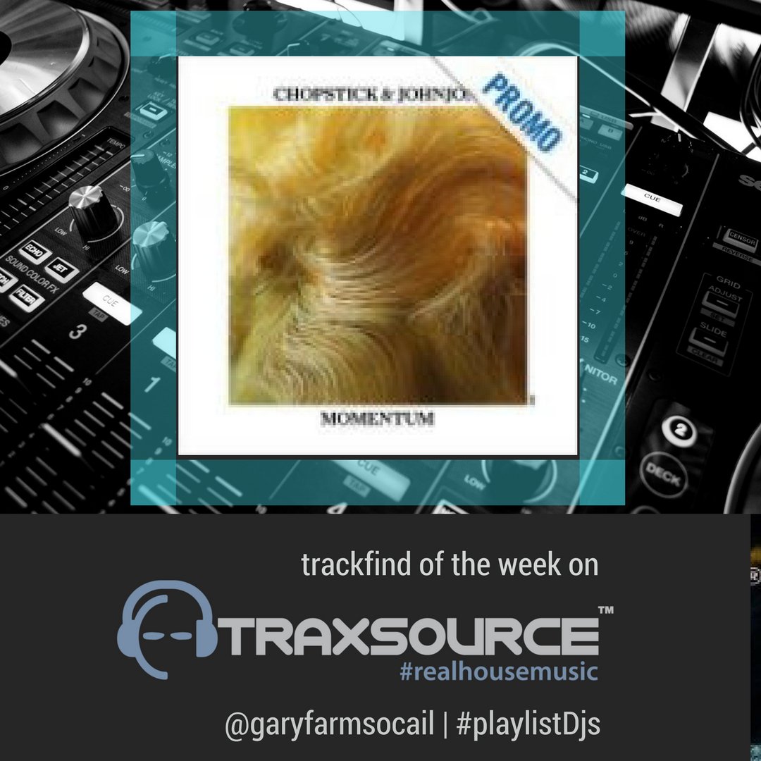fitba_house's tweet photo. Track find of the week from the @traxsource charts! @chopstickmusic & #johnjon & @cecerogers #realhousemusic. Deep, Vocal, Soulful #Housemusic. Also shared on @instagram & @facebook https://t.co/q1ttzjvBxa https://t.co/SHAkiGtZct
