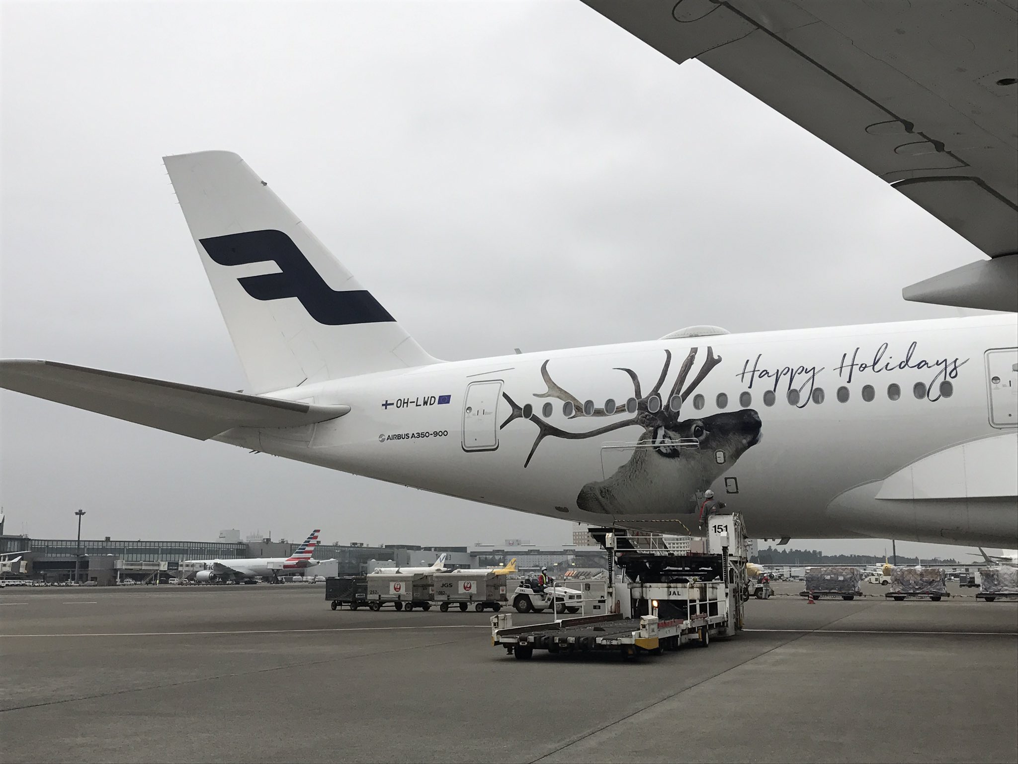 Finnair Santa Flew With The Reindeer Livery To Japan It S 23 Days Until X Mas Eve Finnishsanta T Co Qp01wz2oxl Twitter