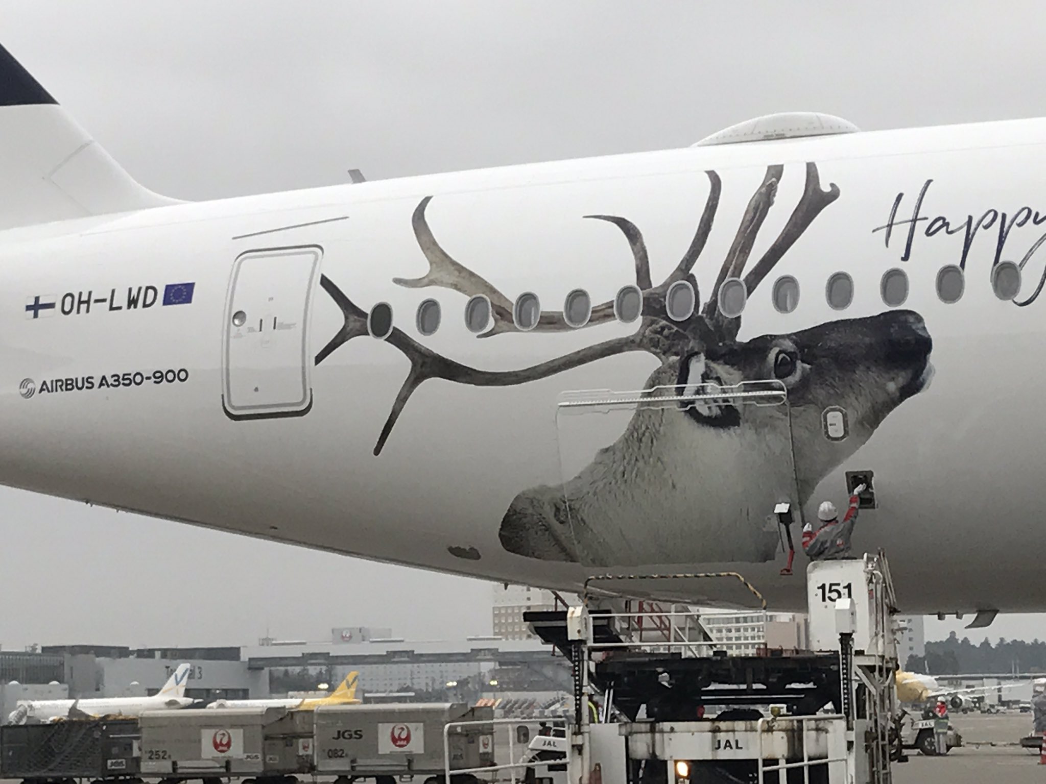 Finnair Santa Flew With The Reindeer Livery To Japan It S 23 Days Until X Mas Eve Finnishsanta T Co Qp01wz2oxl Twitter