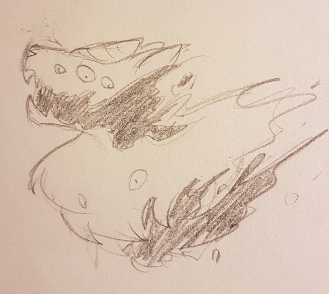 Inubashiji's tweet image. Why is this fucker so hard to design