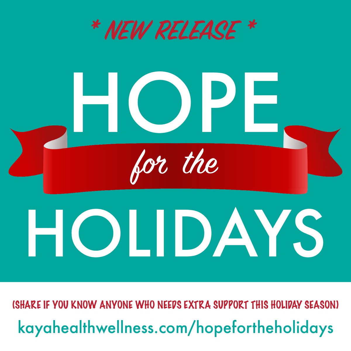 Kaya_Joshi's tweet photo. We just released the second tool in the “Hope For The Holidays” series… 

Sign up now for this free program if you need some extra support this holiday season.

https://t.co/PkiKewuvkn https://t.co/AcluwVFi1j