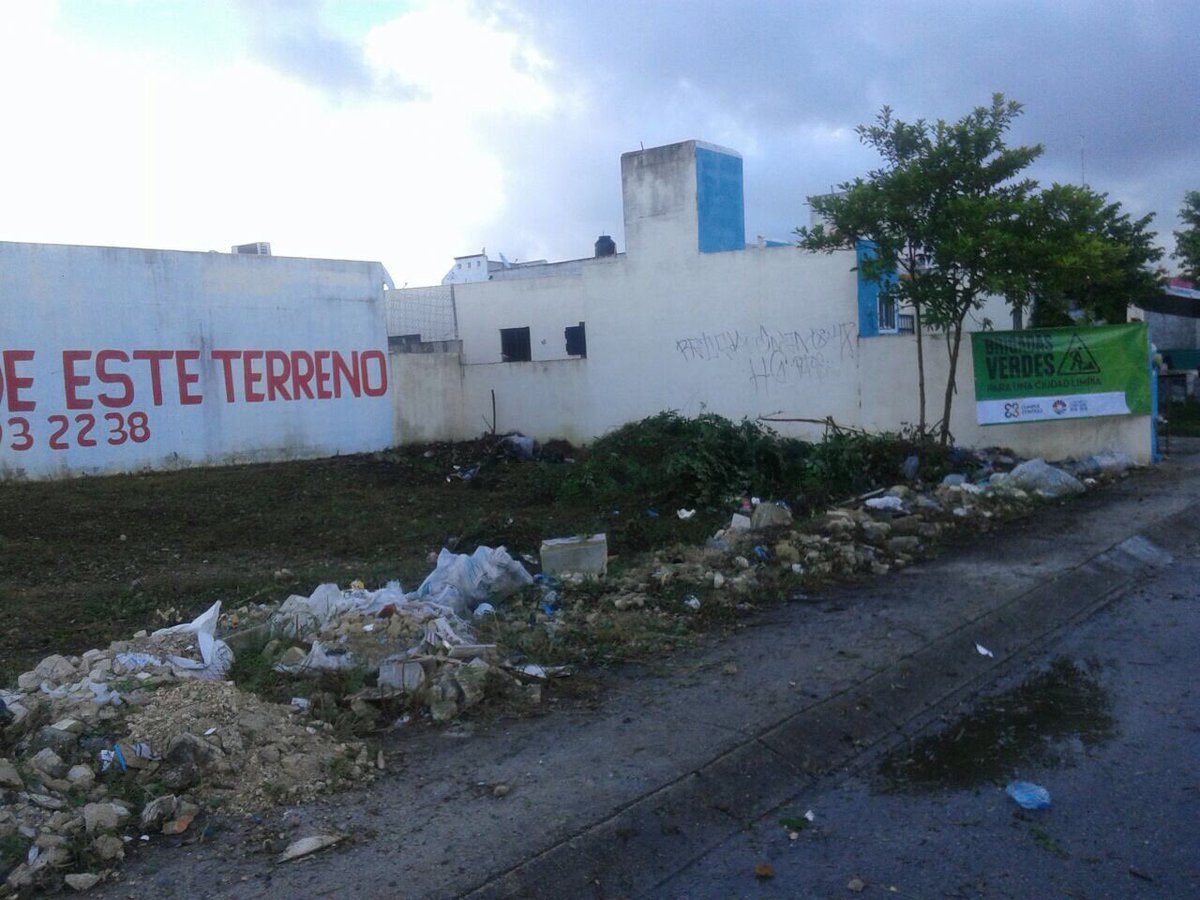 #BrigadasVerdes realizaron chapeo y limpieza general de lote baldío SM.248 Mza. 81 #NoPararemos <a href="/rembertoestrada/">Remberto Estrada</a> <a href="/RogerEspinosaR/">Roger EsPro</a> <a href="/AFonsecaL/">Antonio Fonseca Leon</a> <a href="/ANTONY2302/">ANTONIO DE LA TORRE</a>