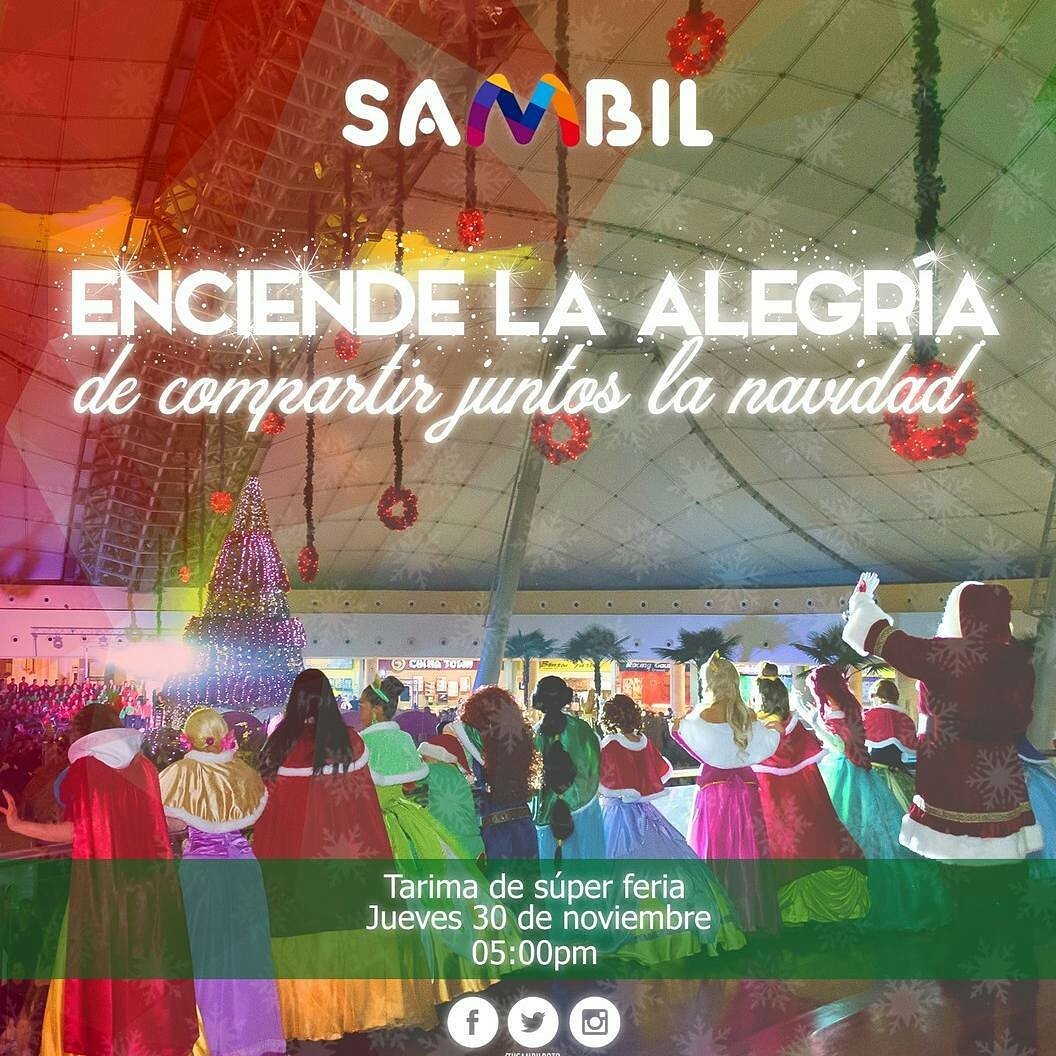 Este jueves 30 de noviembre a las 5:00 PM "Los Niños Cantores de la Orquesta Sinfónica Juvenil del estado Lara" <a href="/ncosjl/">NCantores de la OSJL</a> encenderán la Navidad en los espacios del Centro Comercial Sambil. Te esperamos para que en familia disfrutes de este hermoso evento.

#ElsistemaEnLara #navidad