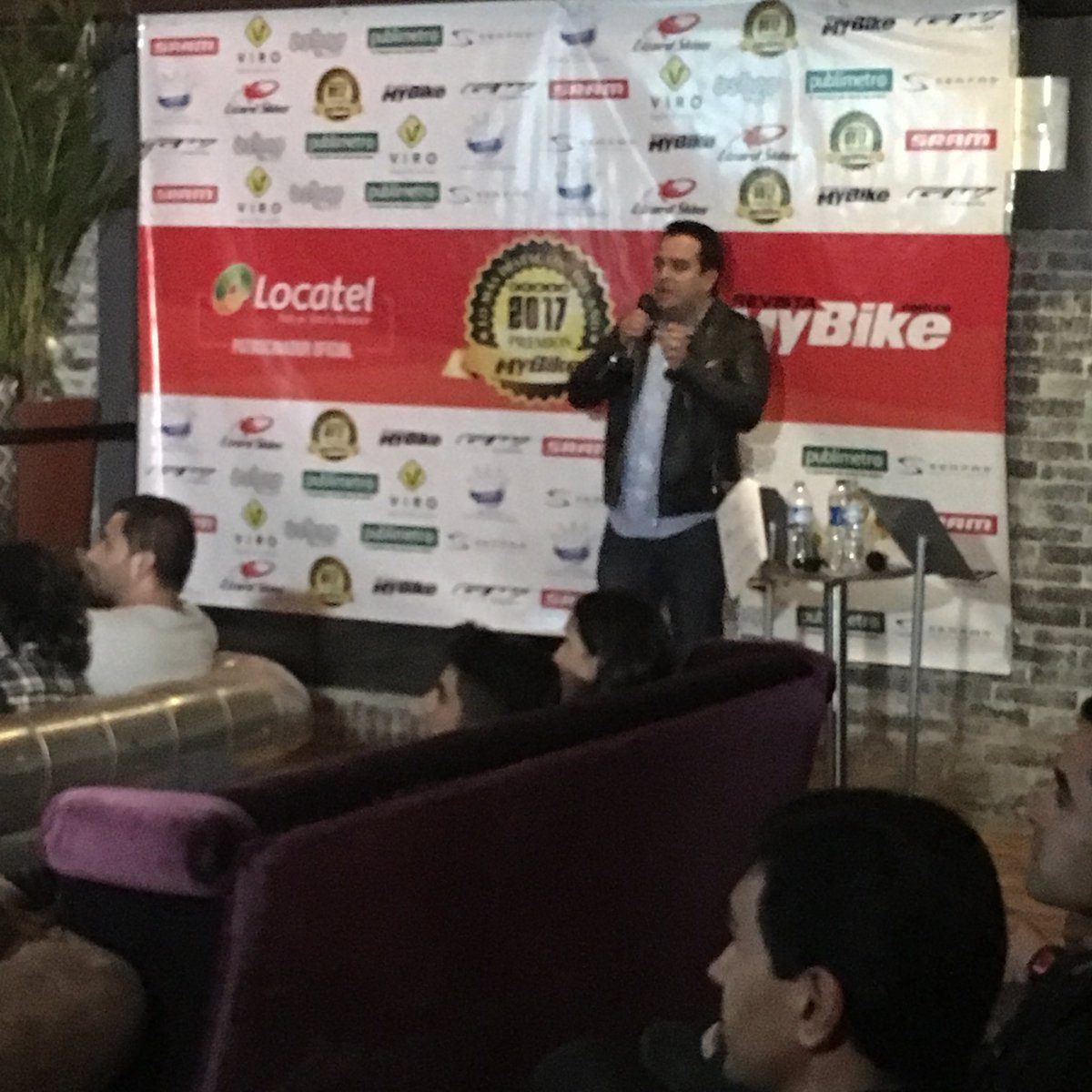 BikoApp's tweet photo. Hablando de #Bikoapp en los #premiosmybike2017 en Bogotá https://t.co/84hARUSuO8