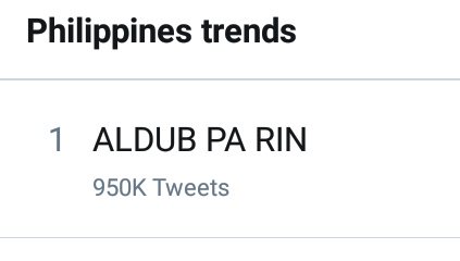 herstoryRS's tweet image. 50K TWEETS LEFT WALA NAMANG GANAP 😭❤ Minsan.. kailangan lang maramdaman na we still have each other, that we are still intact  😭😭😭

ALDUB PA RIN