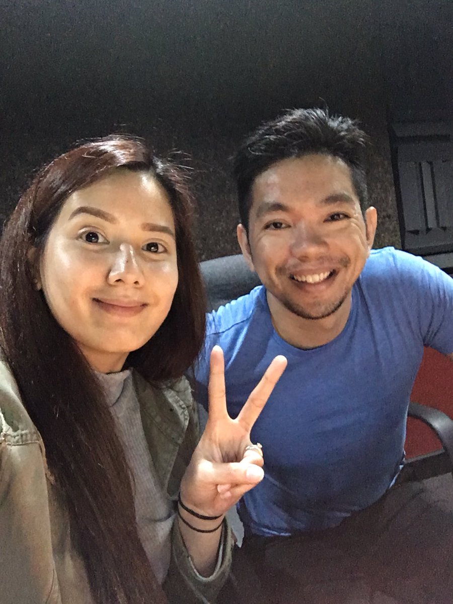 tracyabad's tweet photo. Last day of November!!! We got your hits ready! 87.5FM1 #testbroadcast @KyleNofuente https://t.co/NmLhoQ6vjv