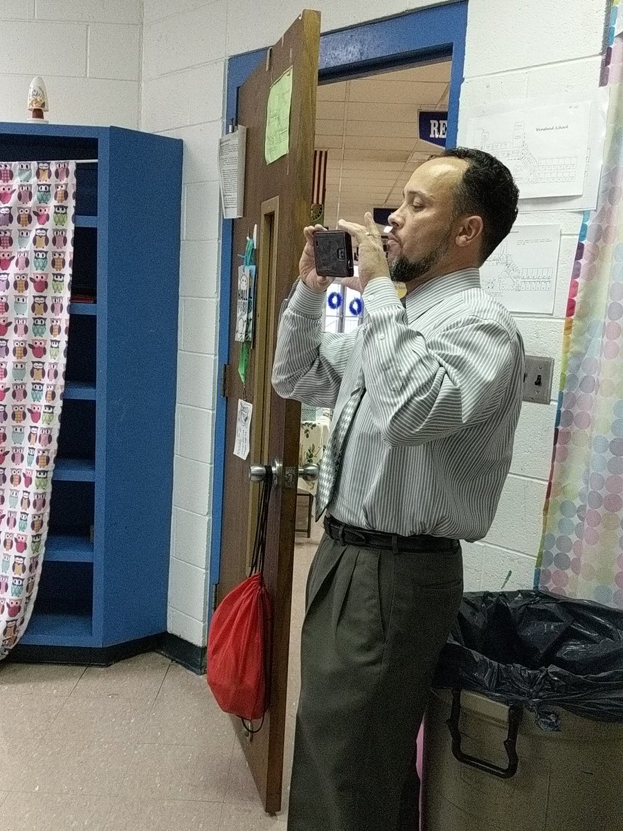 pittman_lora's tweet photo. @winsteadcats with @cyrus_kelvin tweeting about the Staff Meeting https://t.co/o2PremovR4