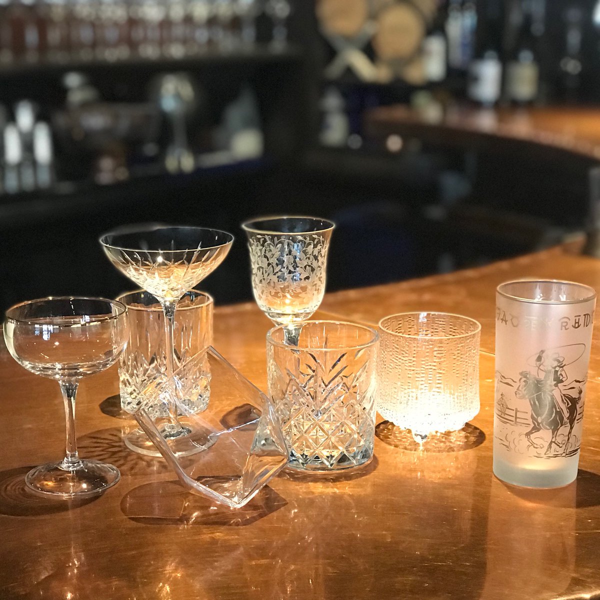 MizunaDining's tweet photo. About to shoot some cocktail photos with our favorite glassware #newcocktails #mizunadining https://t.co/62OPDA487l