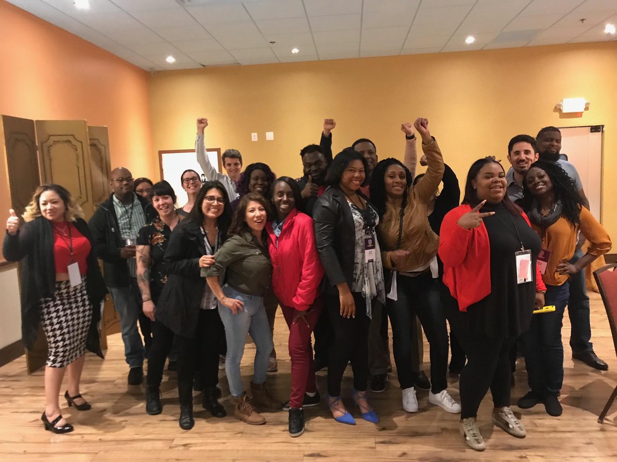 GuildEmpower's tweet image. The United Media Guild is so proud to welcome the national fast good organizers to our local union. It will be our honor to represent the activists on the front lines of the #FightFor15. unitedmediaguild.org/index.php/2017…