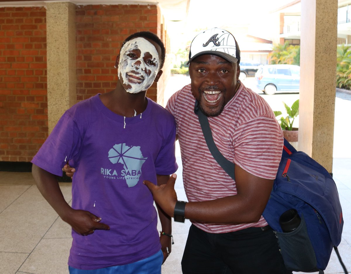 YLAfrica's tweet photo. sometimes you just need a good pie in the face from your leader to brighten your day! Never a dull moment at #ylclub https://t.co/PmJ7jHLFPE