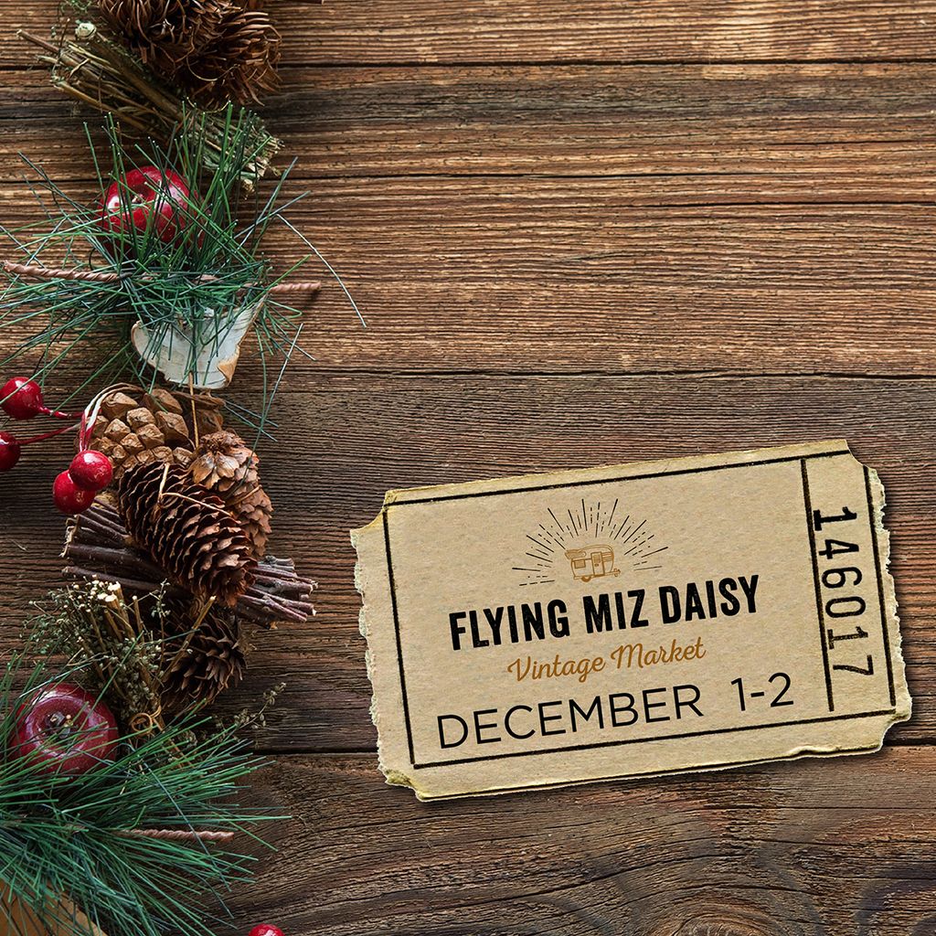 flyingmizdaisy's tweet photo. Last chance for pre-sale tickets to THIS WEEKEND's Flying Miz Daisy Vintage Market!

TWO Tickets for $12 or one for $8.

https://t.co/VETXJAxkd6

#FlyingMizDaisy #VintageMarket #HolidayFun #ThisWeekend https://t.co/iZcXGJP9JU