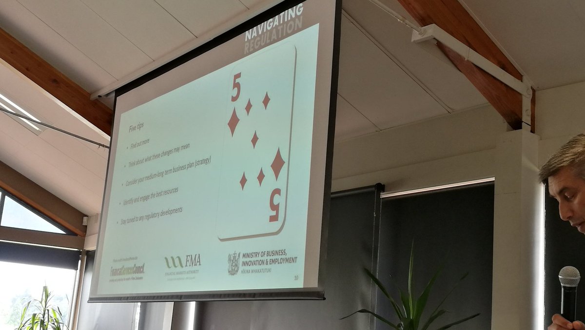 5 Great tips from the FMA as we head through change