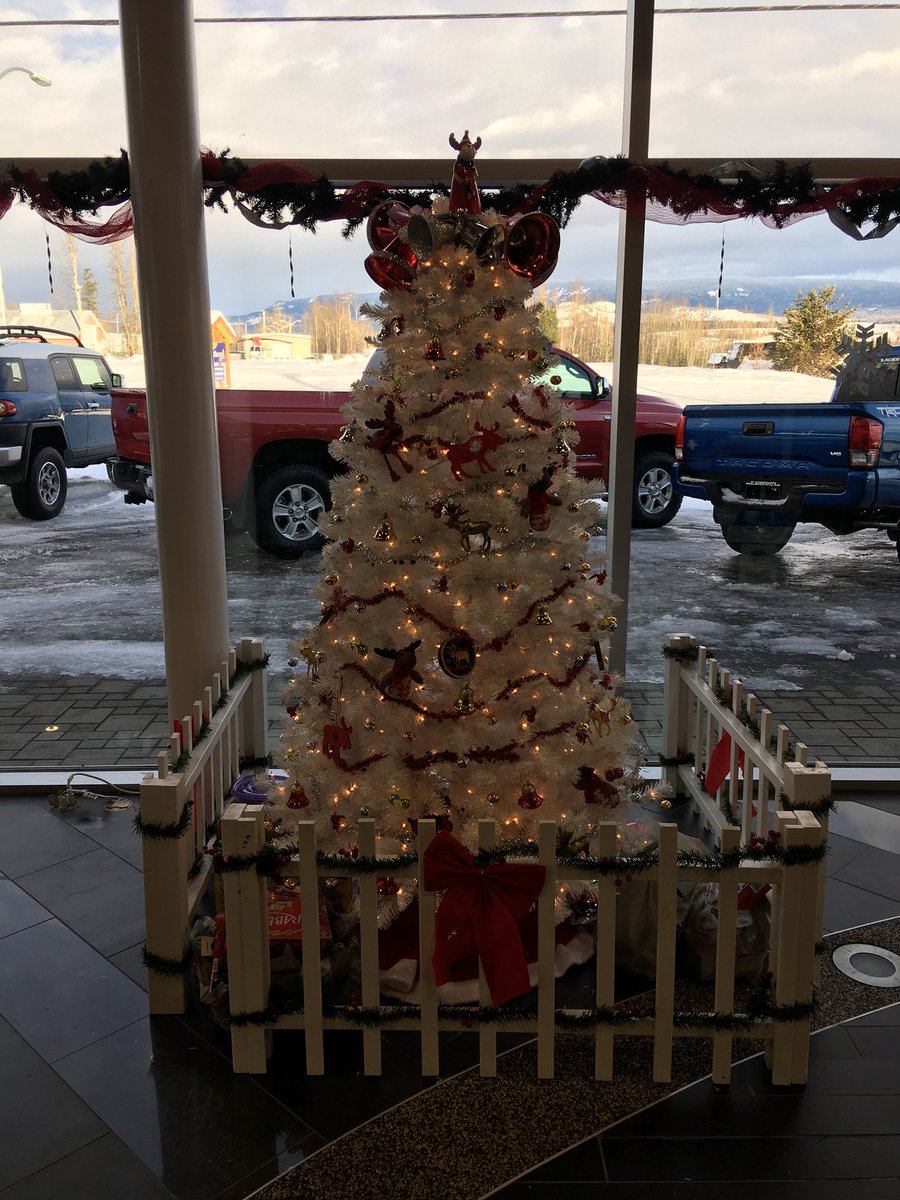 Come down to the #FestivalOfTrees at @glaciertoyota starting Dec 1st & be a #HeroForHope by supporting The Salvation Army Smithers & the @bvcdc by bidding on a tree. Maybe even bid on the @MooseFMonair & Salvation Army’s tree. @salvationarmy @SalArmyBC