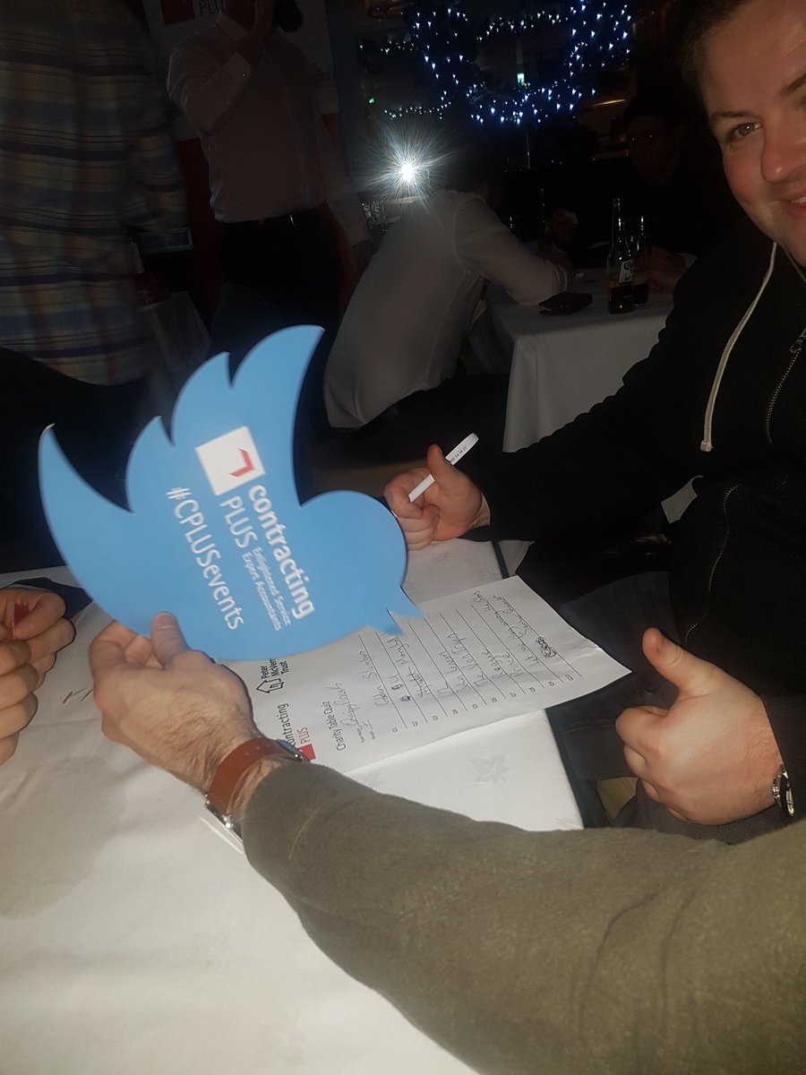 realTimeMcGrath's tweet photo. Pecking away at the Contracting Plus quiz #CPLUSevents https://t.co/JJPhApEQZb