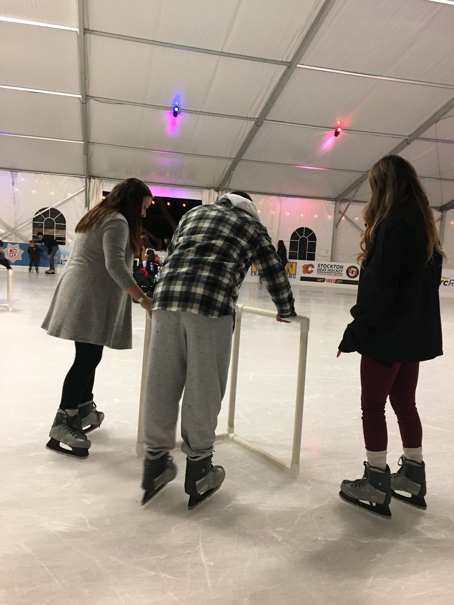 Last night we helped some amazing people ice skate! We love working with <a href="/modestoonice/">Modesto On Ice</a> and Society for DisAbilities ! Can’t wait to do it again! ⛸🔑
