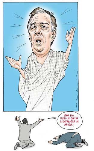 DeniseDresserG's tweet photo. El Mesías Anti-Mesías. Vía @ahelguera https://t.co/YgyKyI3jFJ