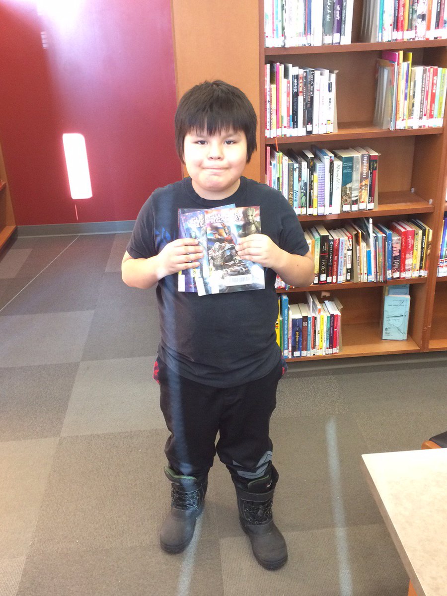 GSCSNews's tweet photo. St. Mary's students all set with books after a visit to the library #GSCSReads https://t.co/Y3S3wVLX6O