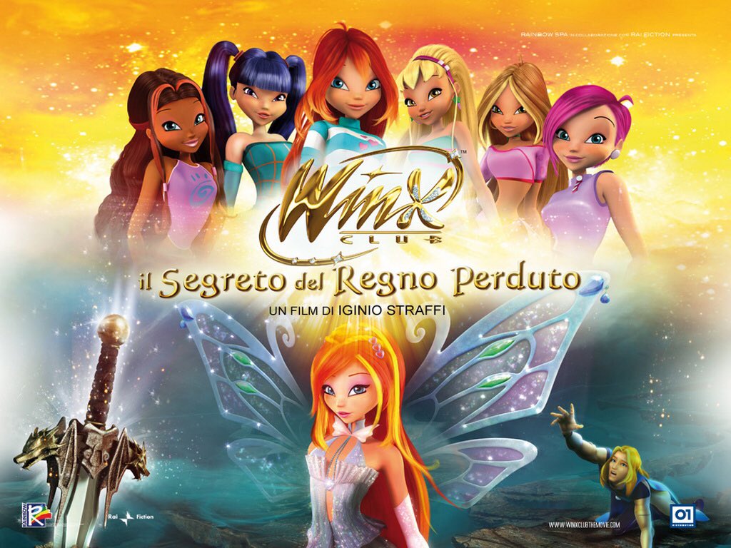 Il y a 10 ans, le premier film Winx Club sortait dans les salles italiennes ! #WinxClub #IlSegretoDelRegnoPerduto #WinxMovie