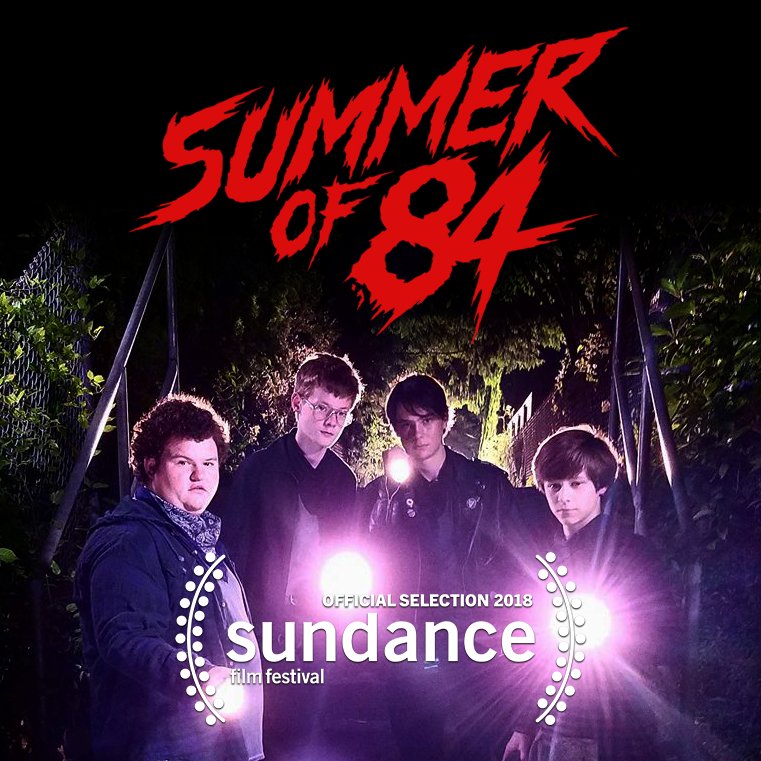 GunpowderSky's tweet photo. We're thrilled to announce that our latest film @summerof84movie will have its worldwide premiere at #Sundance2018. Huge congrats to the talented filmmakers @RKSSFilms, the cast, crew and our wonderful producing partners, @BrightlightPict. https://t.co/YmWL26OyyP https://t.co/x3FvRdOGd4