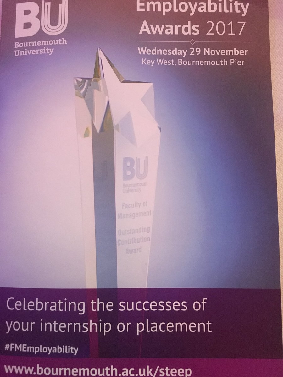 rebeccaRHindley's tweet photo. Celebrating our awesome students #BUproud #FMEmployability https://t.co/u5yHxQEJfO