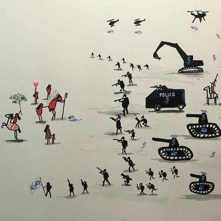 MikeHudema's tweet photo. "Someone needs to explain to me why wanting clean water makes you an activist"
~Winona LaDuke

#DivestTheGlobe #NoDAPL #NoKXL #StopKM #WaterIsLife https://t.co/3Pf4yY4vfi