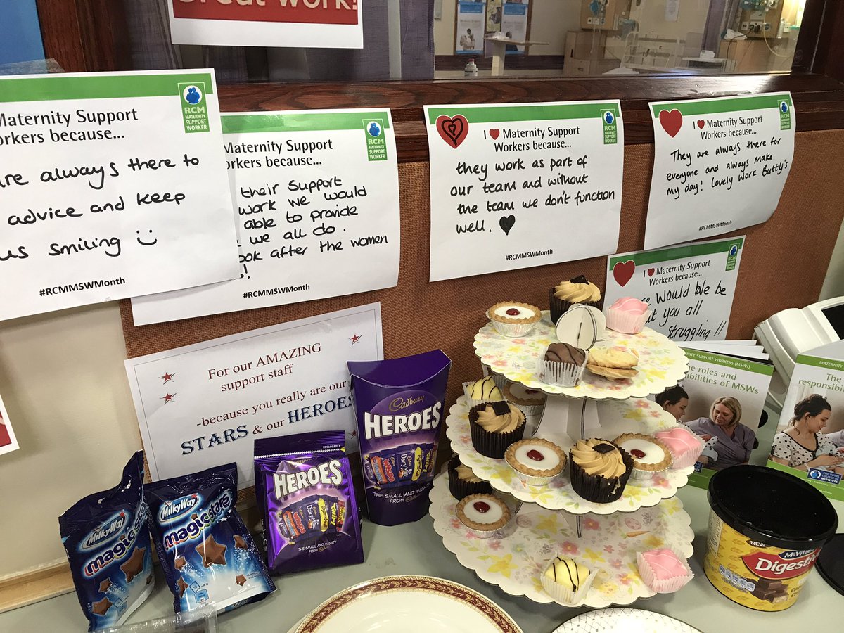 rachelafielding's tweet photo. #RCMMSWMonth @CwmTaf celebrating our wonderful Maternity Support Workers. The Diamonds in our Crown, πloved by women & midwives alike. π€π https://t.co/zgME3zswBs