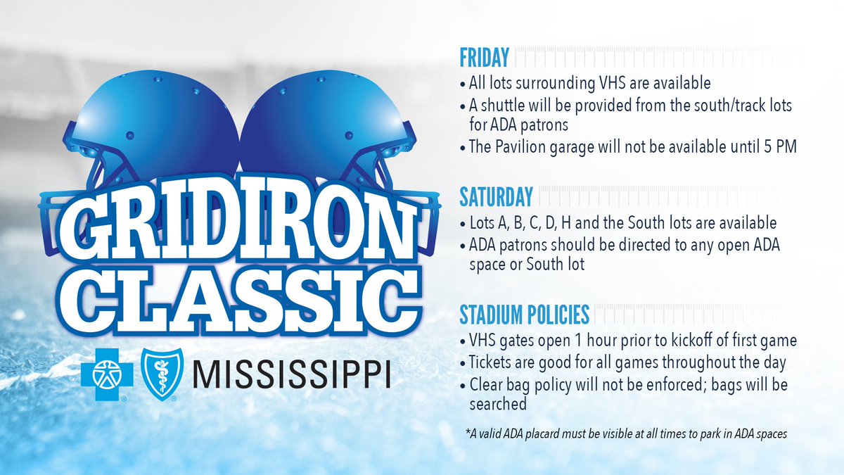 misshsaa's tweet photo. Coming to the football championships this weekend? Here’s stadium/parking information https://t.co/OuX111tmdD https://t.co/nAmQuttg18