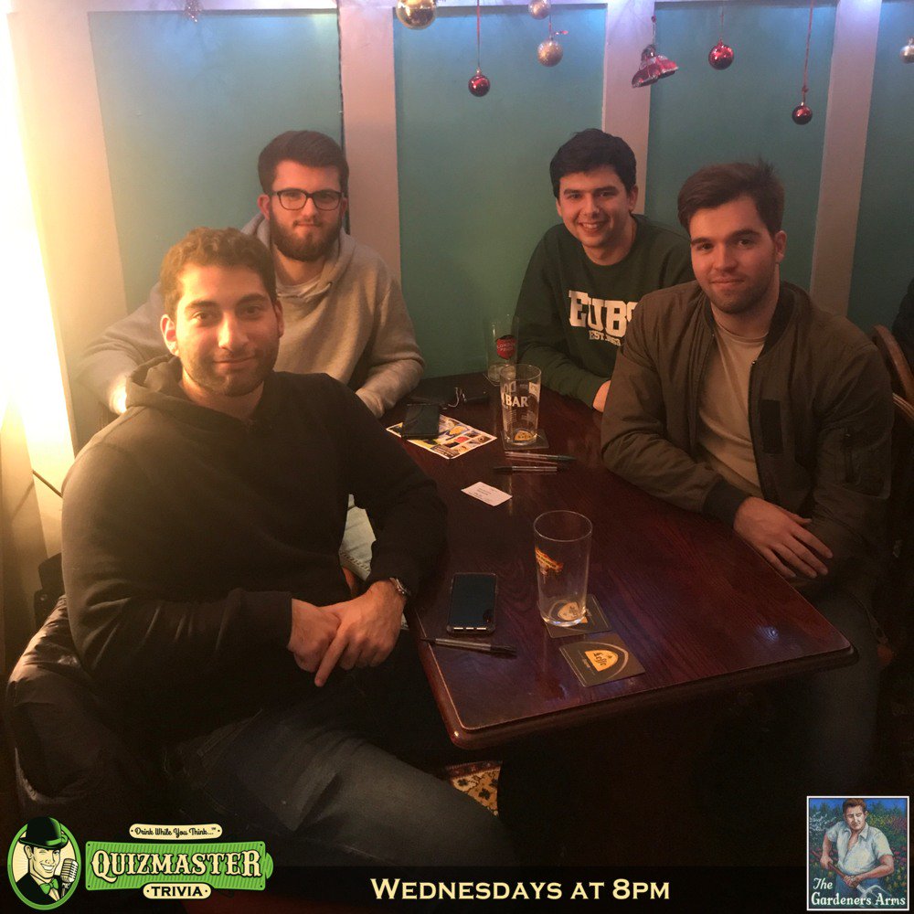 Quizmaster_UK's tweet photo. QUIZZAS WITH ATTITUDE @GardenersThe 👊🏻👊🏻👊🏻 https://t.co/VJbSDFUOp6