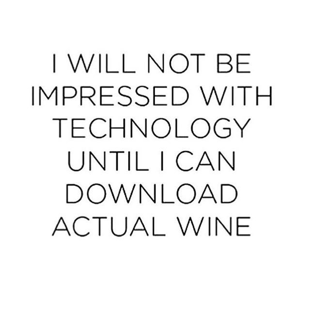 onceuponawine_'s tweet image. Now this will be a technological advancement! 🍷🍾🥂😜😉👏🙏 #winenot RT with your friends who would get behind this kind of technology! #wine 💻🍾🥂🍷✅ #OnceUponAWine @DemiCassiani @boozychef @CaraMiaSG @SashaEats @alawine @TheWineTeller @winegal57 @10KBottles @Dracaenawines