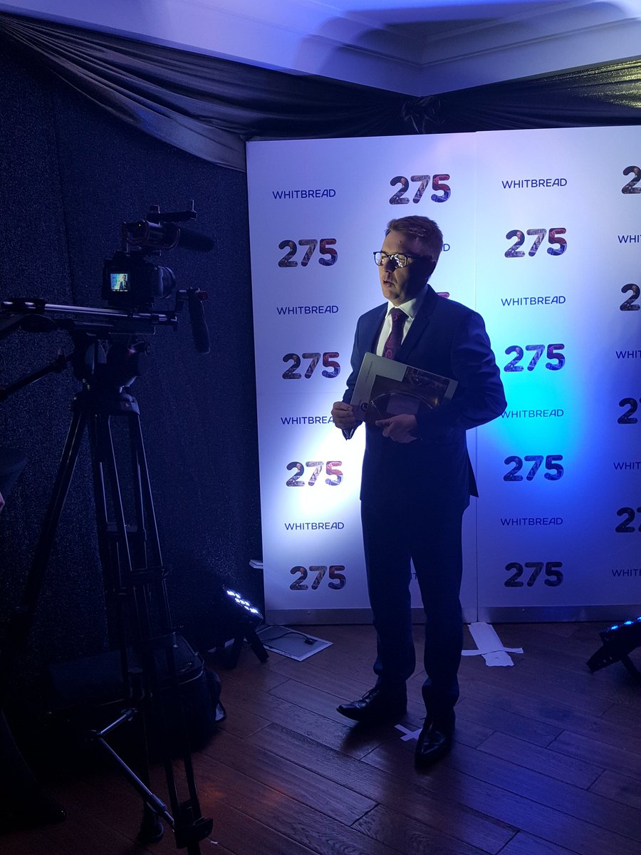 Charles &amp; Samuel Whitbread present Charlotte Maloney the Samuel Whitbread award. <a href="/AndyFr4ncis/">AndyFr4ncis</a> is going to MCR to deliver it in person! #275