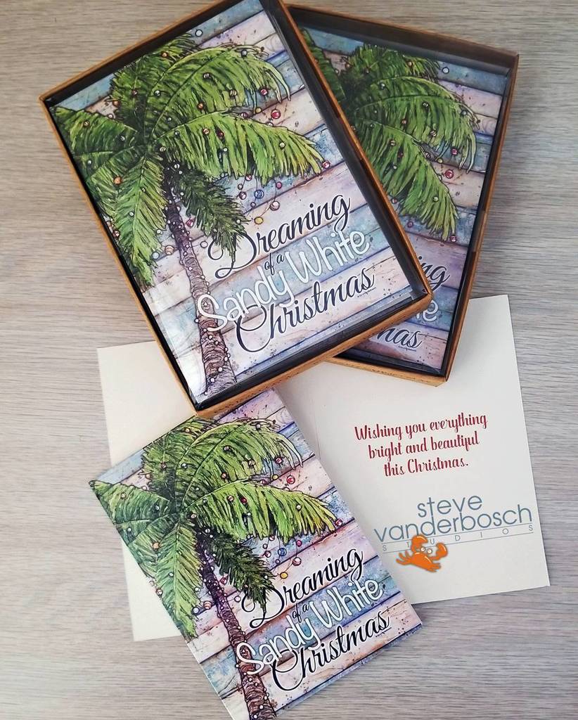 Beach-themed boxed Christmas cards from Steve Vanderbosch, available at <a href="/beallsflorida/">beallsstores</a>!

#artlicensing #greetingcarddesign #stevevanderbosch #paintedplanet ift.tt/2AIDgiQ
