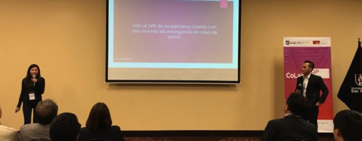 SFUBeedie's tweet photo. Loving the ideas presented at #CoLabAQP final presentations. Way to engage and really participate in the community. Thanks for sharing @CoLabPeru! https://t.co/R1DKIYOaLl