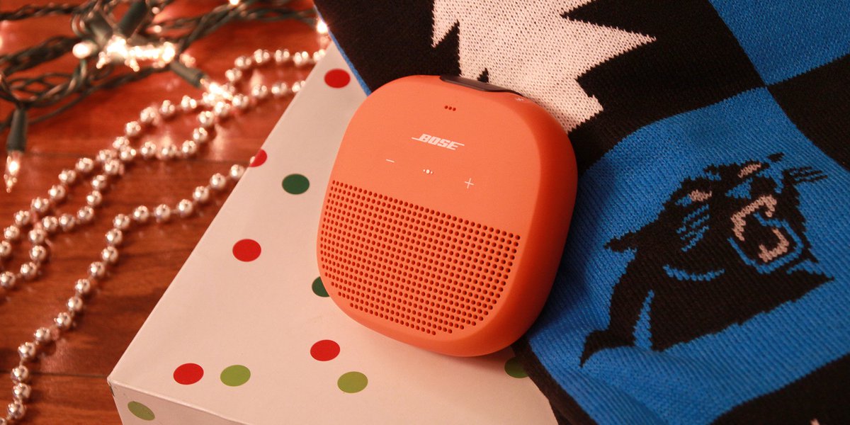 Panthers's tweet photo. Retweet to win a @Bose #SoundLink Micro &amp; a Panthers holiday sweater! #MicroMoment 

🎧 » https://t.co/t4nbCWnNMR https://t.co/xTKI0YJuOT