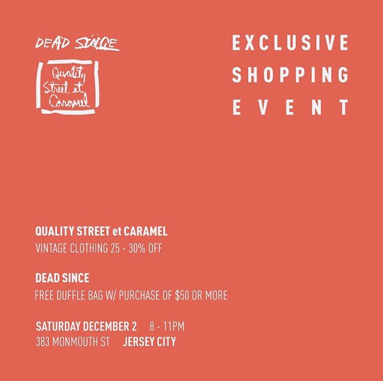 deadsinceus's tweet photo. 12/2/17 - Save The Date. https://t.co/rjrIq80irn