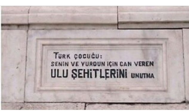 TunahanConger's tweet photo. TÜRK çocuğu :
Senin ve Yurdun için can veren ULU ŞEHİTLERİNİ unutma https://t.co/8z4FQFgE1K