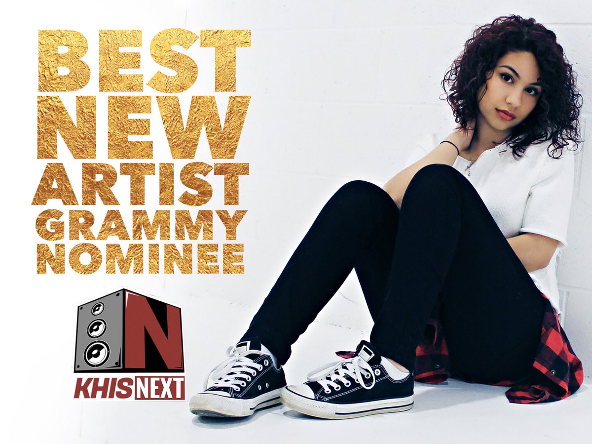 yourpulseradio's tweet photo. Congratulations to Alessia Cara for being nominated for Best New Artist at the upcoming Grammy Awards! You can hear music from her on the KHIS NEXT app. Make sure you download it today! #ArtistSpotlight #NextLevel https://t.co/Mi4NLsk7pc