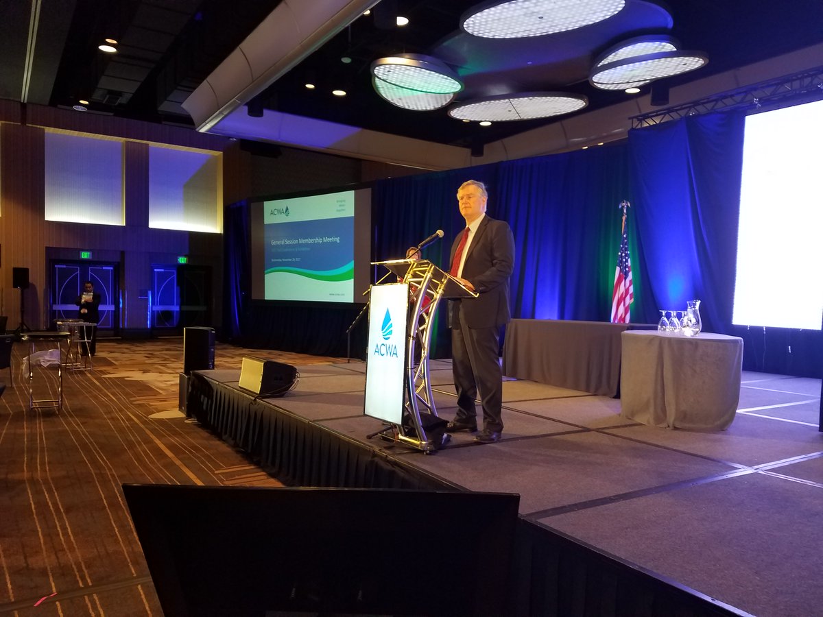 YubaWater's tweet photo. Congratulations to YCWA Board Chairman @brenthastey, who has been elected as the new president of @ACWAWater! #ACWAConf #cawater https://t.co/zKPvqve0b3