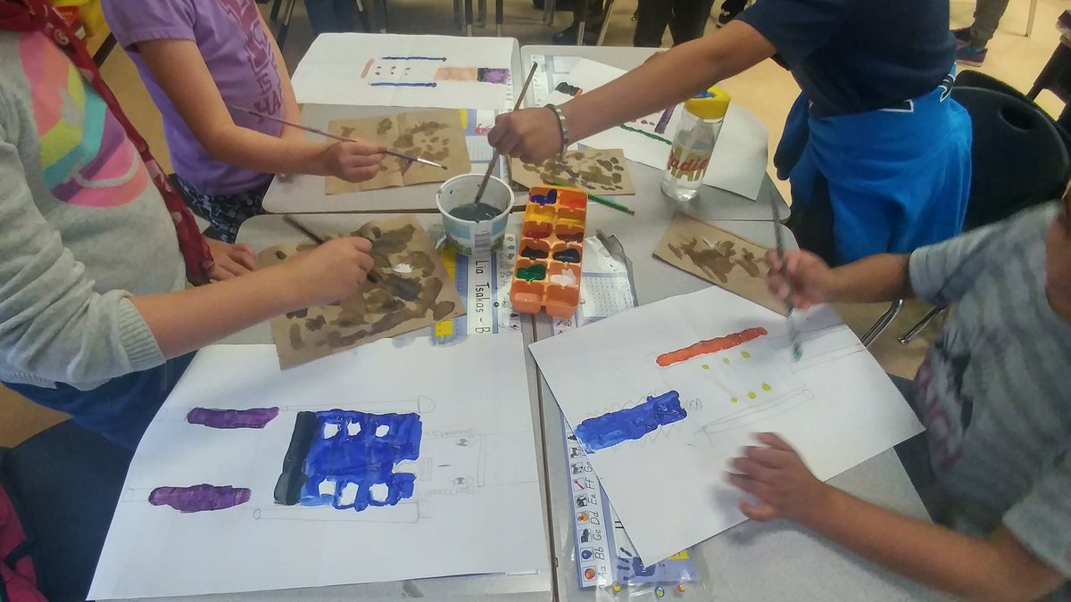 musicteacher73's tweet photo. Learning about symmetry & proportions while creating nutcrackers in art. Starting nutcracker in music next week! Love cross-curricular learning. #gvlearn #sd36learn https://t.co/lph03z3s1o