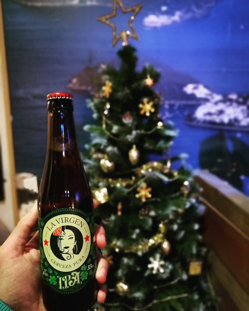 Hoy recibimos la navidad junto a la mejor cerveza 🍺 <a href="/CervezaLaVirgen/">Cervezas La Virgen</a> 
#Madrid #VilaBrasil