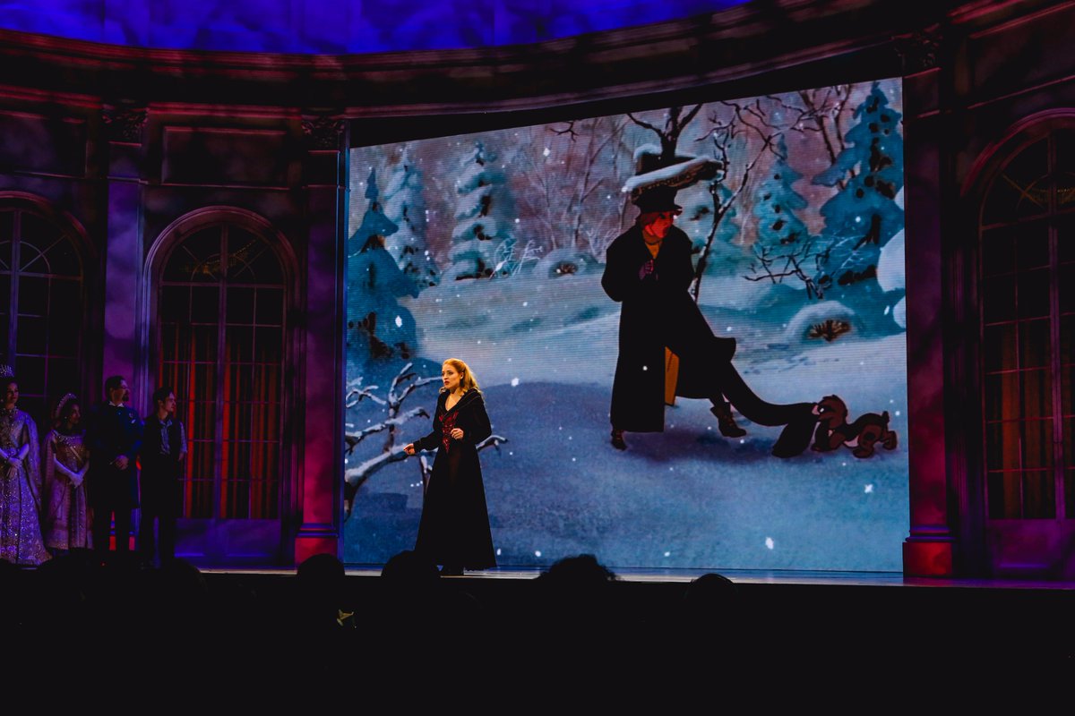 playbill's tweet photo. .@AnastasiaBway's @ChristyAltomare performs "Journey to the Past" in celebration of the animated film's 20th anniversary! https://t.co/4tq2uJMJLi https://t.co/0LckywIIOn