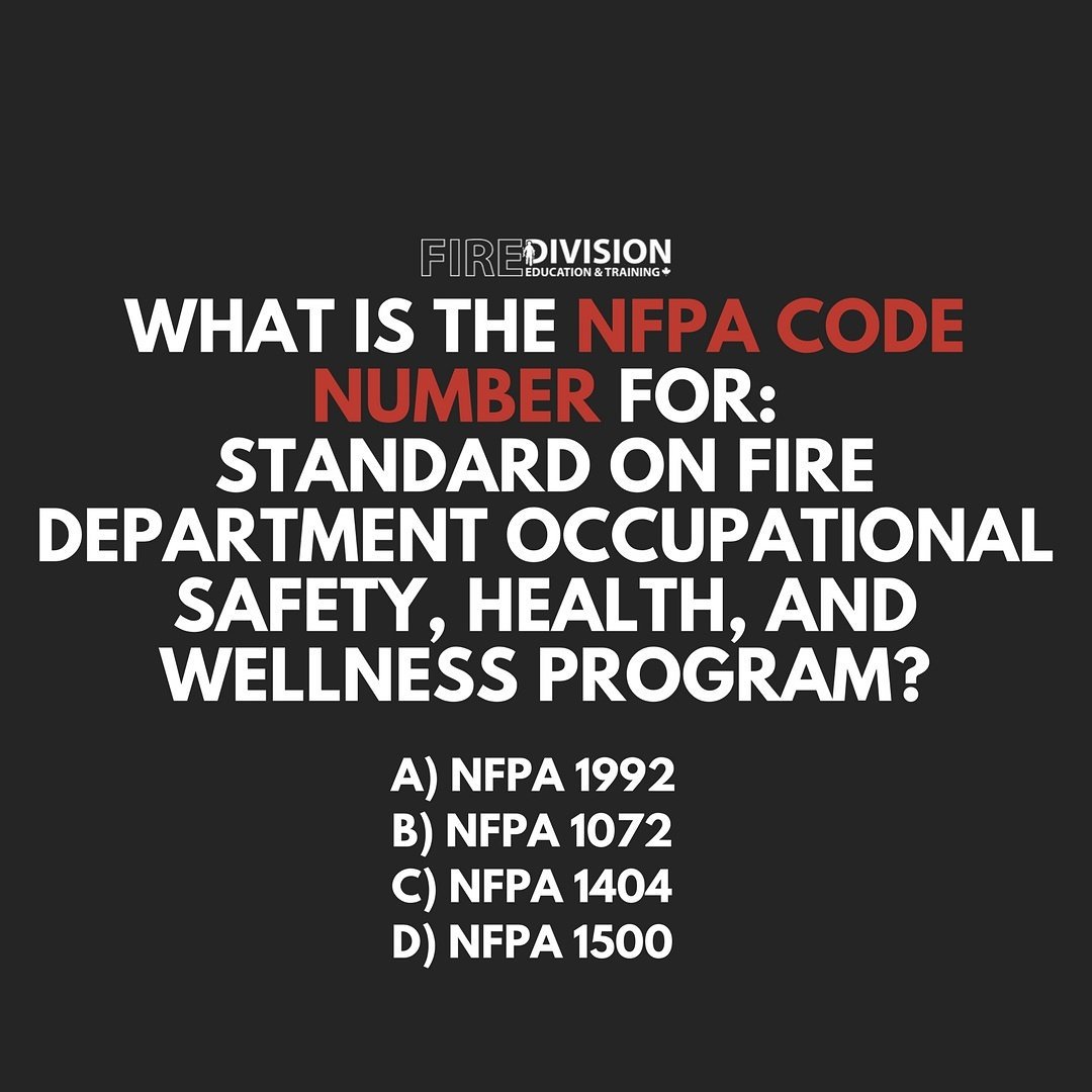 fire_division's tweet photo. Comment your answers below! Ready for more questions? Download our app on Android or iOS https://t.co/yN1CkUZBYg
#fireprep #fdquestionoftheday #fd #firedivision #firefighterprep #firetest #firefighter #firefighters #fireandrescue #probationaryfirefighter #firelife #firefighting https://t.co/Dql2tVysmn