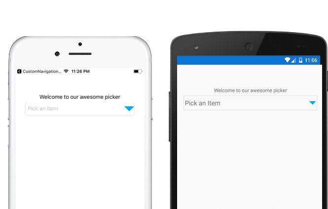Chard003's tweet photo. Just wrote a new article about Picker with right side icon in Xamarin Forms  https://t.co/LI7wSZl2CB #Xamarin #XamarinForms @xamarinhq https://t.co/fzzbGpxYpT